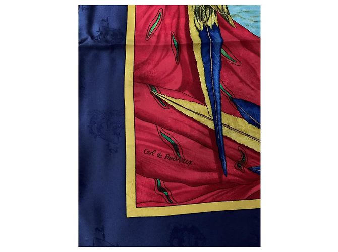 Hermès Vendimia coleccionable 1992 fular Multicolor - vista 4
