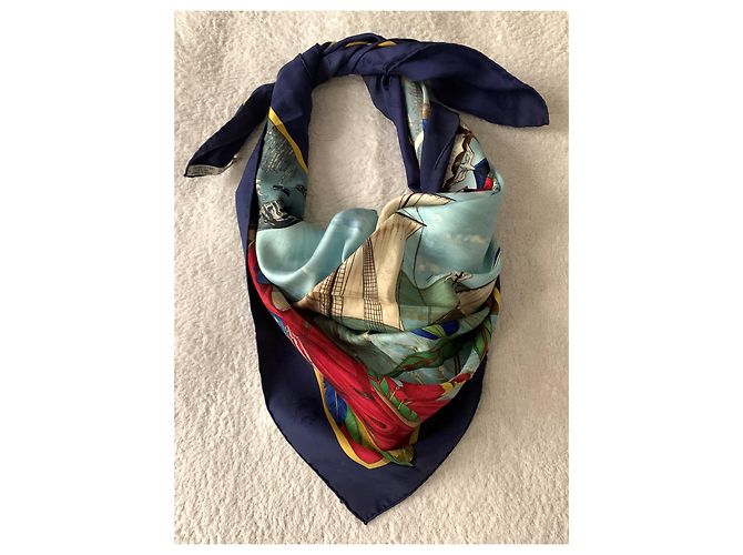 Hermès Vendimia coleccionable 1992 fular Multicolor - vista 9