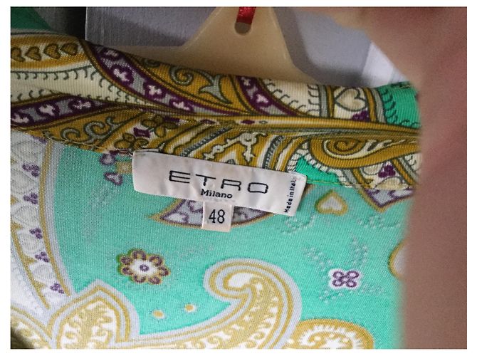 Etro Kleines Viskose-Topmodell Mehrfarben - Ansicht 3