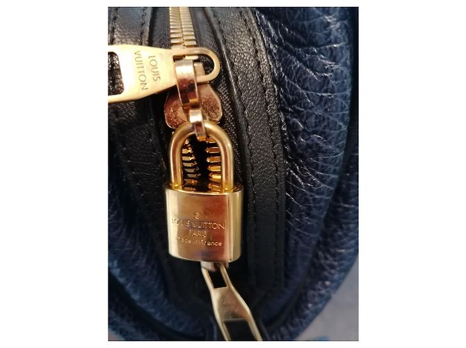 Soufflot Louis Vuitton Monogramm Dreifarbig Handtasche aus Lammleder - Ansicht 2