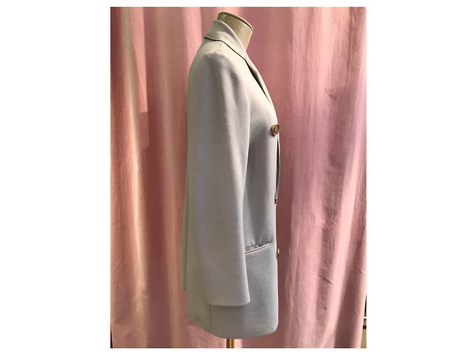 Lanvin Wool Coat Eggshell - view 3