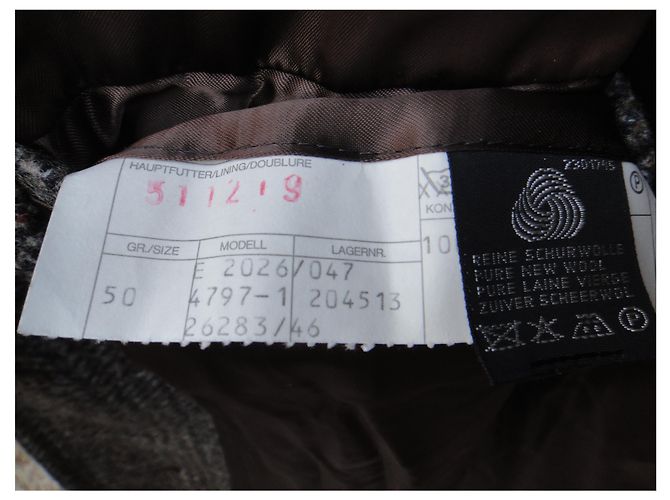 Autre Marque cappotto da uomo vintage 50 Grigio - vista 3
