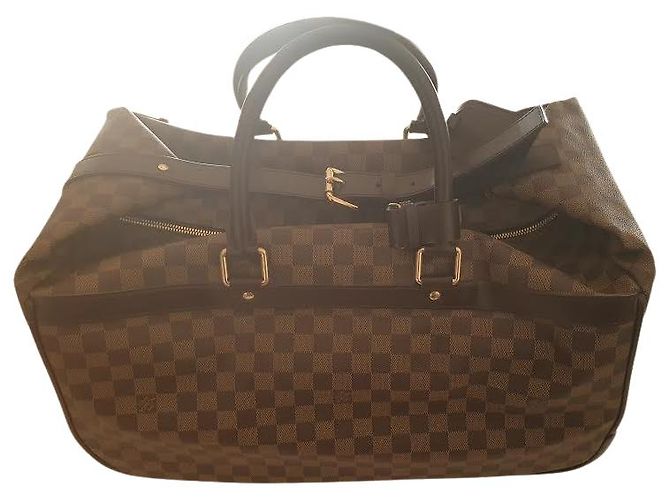 borsa da viaggio louis vuitton. Marrone - vista 2