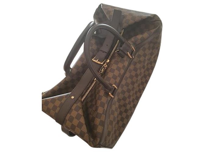borsa da viaggio louis vuitton. Marrone - vista 3