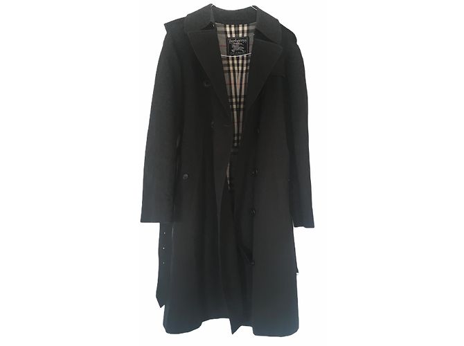 Graben Burberry, Erbe mittellang Schwarz - Ansicht 3