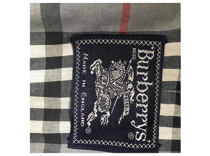 Graben Burberry, Erbe mittellang Schwarz - Ansicht 8