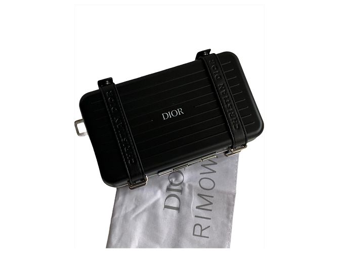 Pochette personale Dior x Rimowa Nero - vista 3