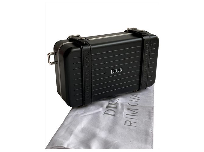 Pochette personale Dior x Rimowa Nero - vista 4