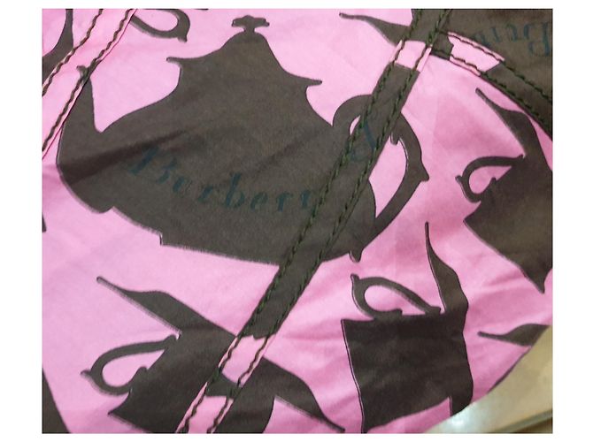 Burberry Fantasy-Kleid Schwarz Pink - Ansicht 8