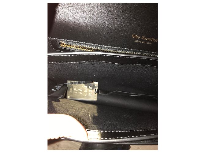 Borsa a mano Zadig & Voltaire Emily in pelle nera Nero Multicolore Bordò Bianco sporco - vista 5