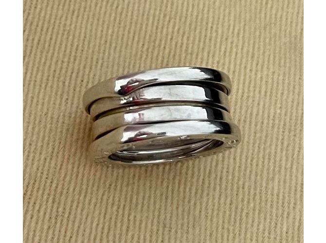 Bulgari Anello Bvlgari b.Zero 1 ORO BIANCO Argento - vista 3