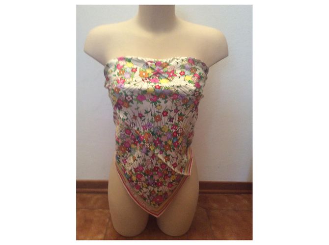 Louis Vuitton Foulard in seta multicolore 70x70cm - vista 4