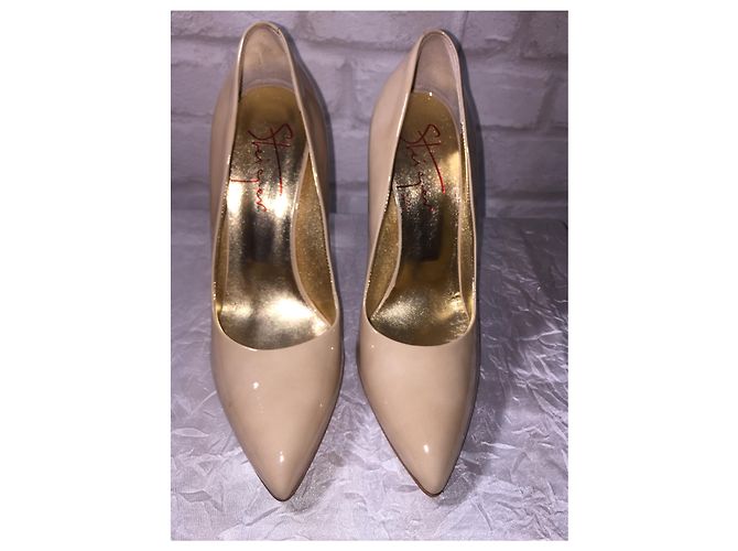Décolleté Walter Steiger in vernice crema corallo - vista 2