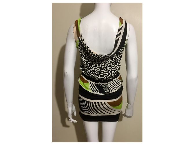 Diane Von Furstenberg Vestido de seda DvF Alardo Multicolor - vista 3