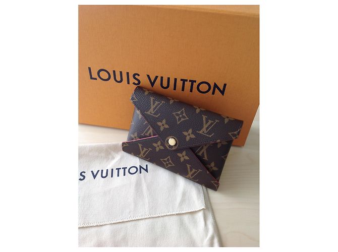 Pochette Louis Vuitton Marrone in Tela - vista 6