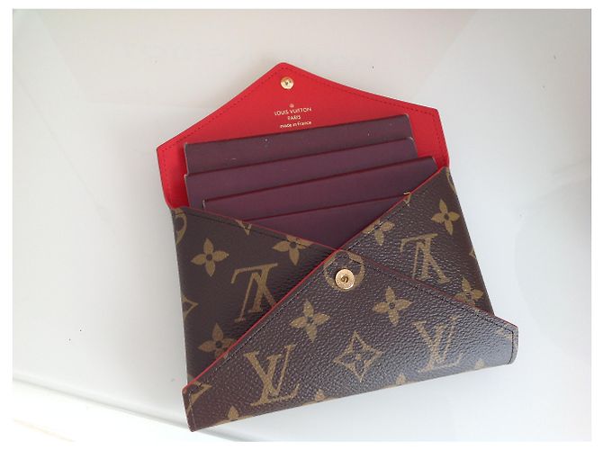 Pochette Louis Vuitton Marrone in Tela - vista 8