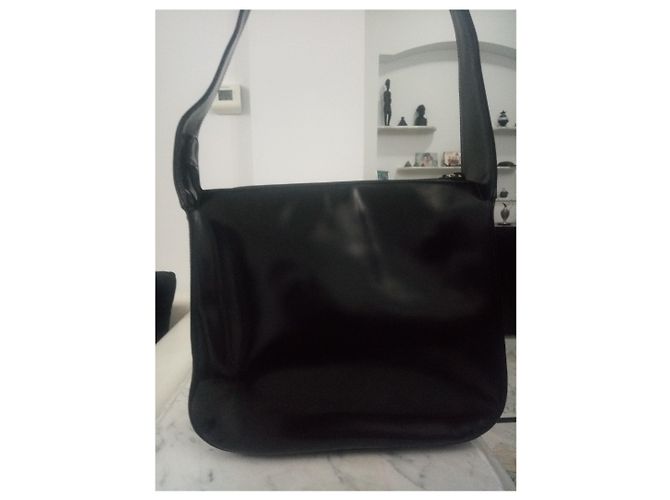Borsa a mano Gucci Soho in vernice nera Nero - vista 7