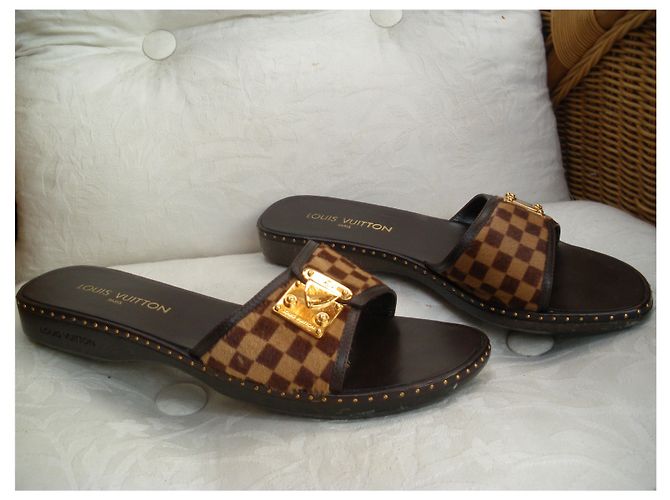 Louis Vuitton Maultiere Braun - Ansicht 3