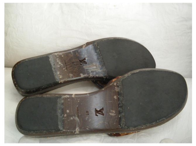 Louis Vuitton Maultiere Braun - Ansicht 5