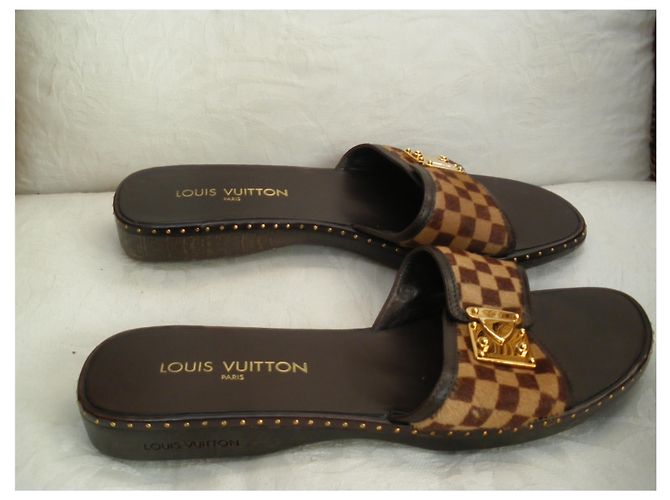 Louis Vuitton Maultiere Braun - Ansicht 6