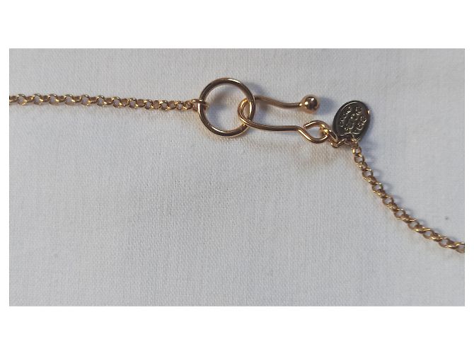 Autre Marque Collana lunga Aris Geldis Verde Grigia Oro Multicolore Grigio Gold hardware - vista 5