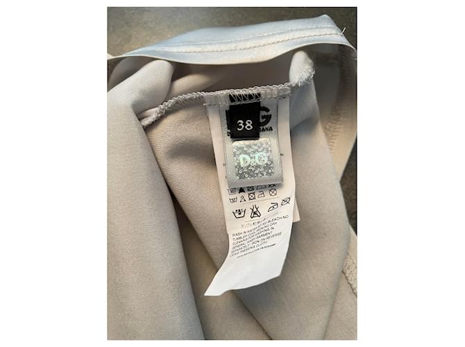 Top D&G Grigio in Seta e Cotone - vista 7