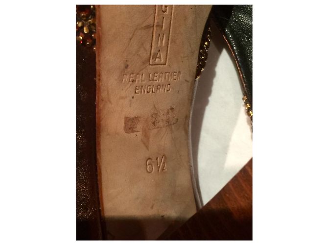 Gina Swarowski rifinisce le dita dei piedi Metallico Bronzo - vista 3