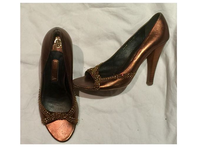 Gina Swarowski rifinisce le dita dei piedi Metallico Bronzo - vista 7