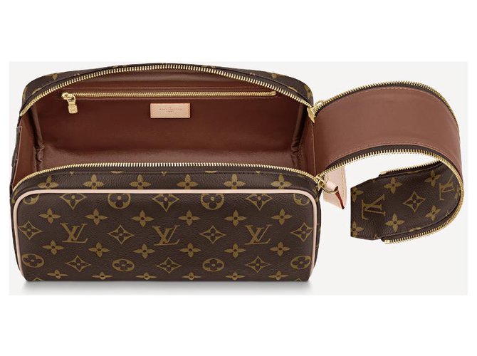Louis Vuitton WC monogramma LV dopp Marrone - vista 2