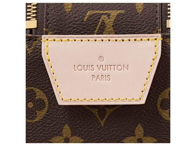 Louis Vuitton WC monogramma LV dopp Marrone - vista 4