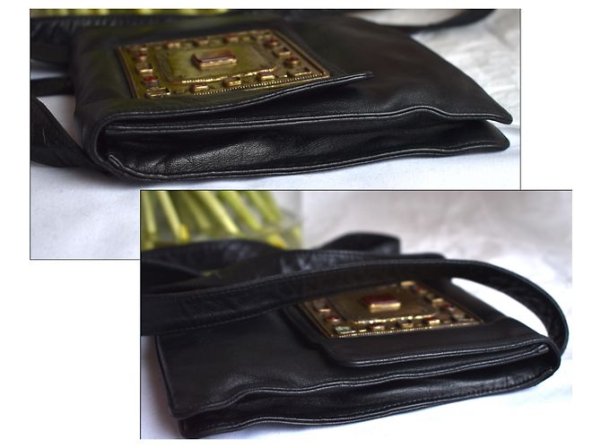 Chanel Einzigartige Sammlertasche Schwarz - Ansicht 10