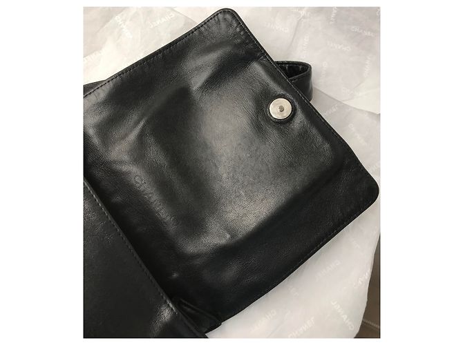 Chanel Einzigartige Sammlertasche Schwarz - Ansicht 12