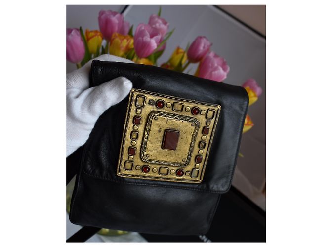 Chanel Einzigartige Sammlertasche Schwarz - Ansicht 21