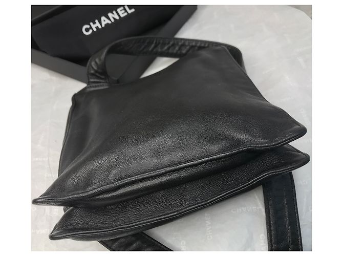Chanel Einzigartige Sammlertasche Schwarz - Ansicht 7