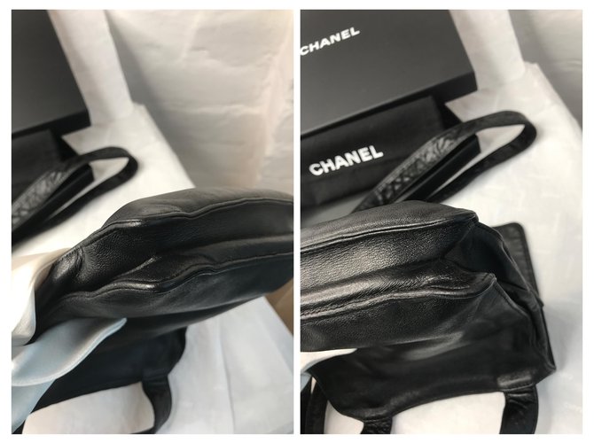 Chanel Einzigartige Sammlertasche Schwarz - Ansicht 8