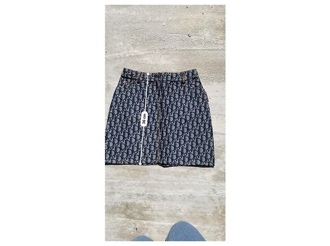 Minirock Monogramm Christian Dior - Ansicht 8