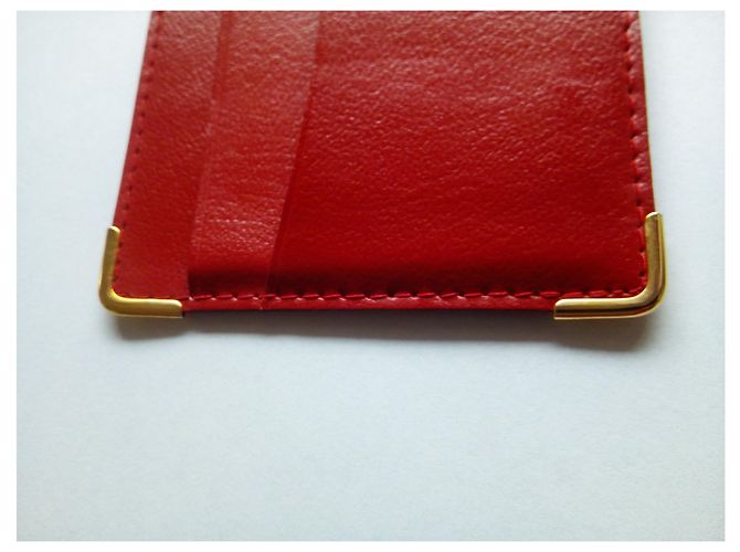 ROLEX ORIGINAL RED LEATHER CARD HOLDER . Code: 101.60.34 - view 5