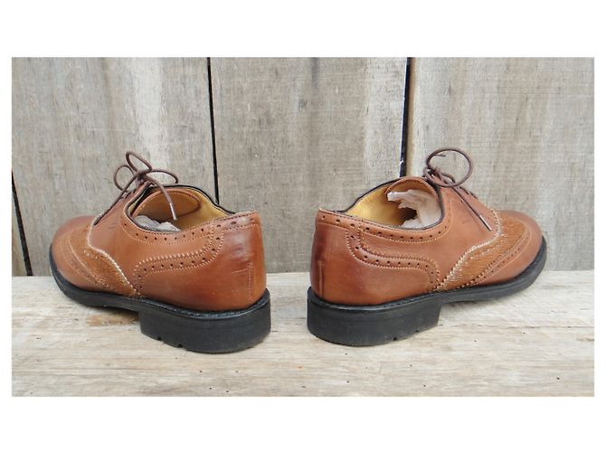 richelieu Paraboot p 37 Nuova Condizione Marrone chiaro - vista 6