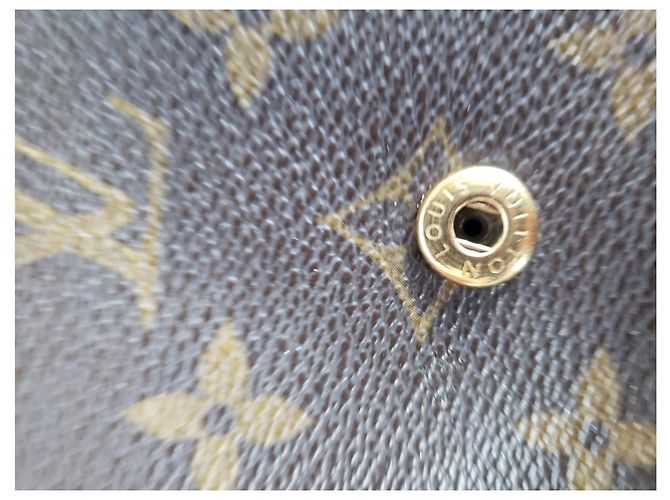 Louis Vuitton Cancun Mini Borsa a Tracolla Marrone Pelle - vista 5