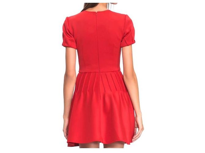 Autre Marque Rotes Jersey Kleid - Ansicht 3