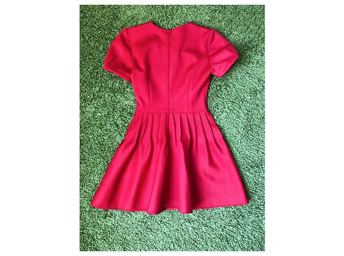 Autre Marque Rotes Jersey Kleid - Ansicht 7