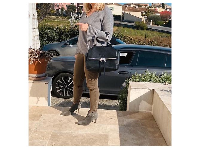Borsa Zadig & Voltaire reversibile nera e leopardata, new Marrone Nero - vista 4