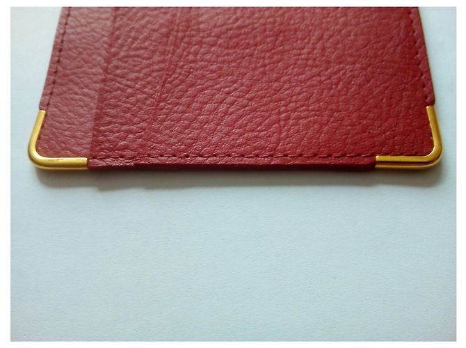 ROLEX ORIGINAL RED LEATHER CARD HOLDER . Code: 101.60.55 - view 4