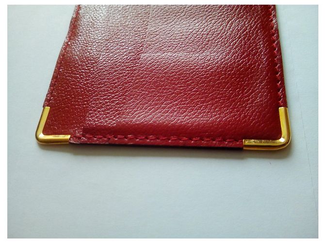 ROLEX ORIGINAL RED LEDER KARTENHALTER . Code: 101.60.05 - Ansicht 5