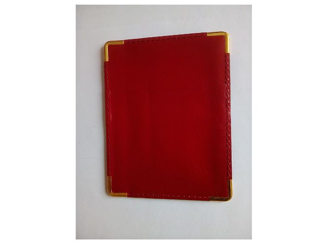ROLEX ORIGINAL RED LEDER KARTENHALTER . Code: 101.60.05 - Ansicht 7