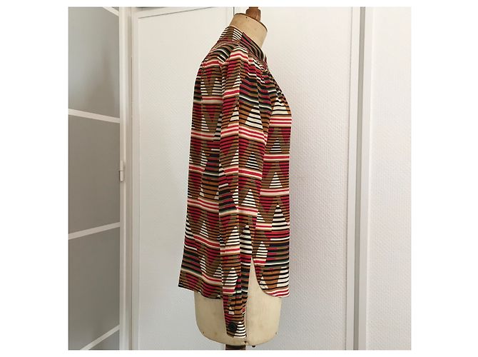 Blusa Missoni in seta multicolore - vista 2