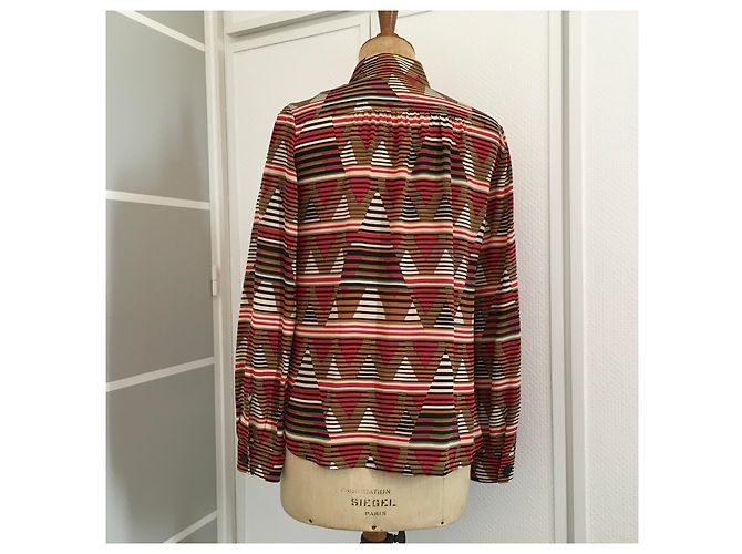 Blusa Missoni in seta multicolore - vista 3