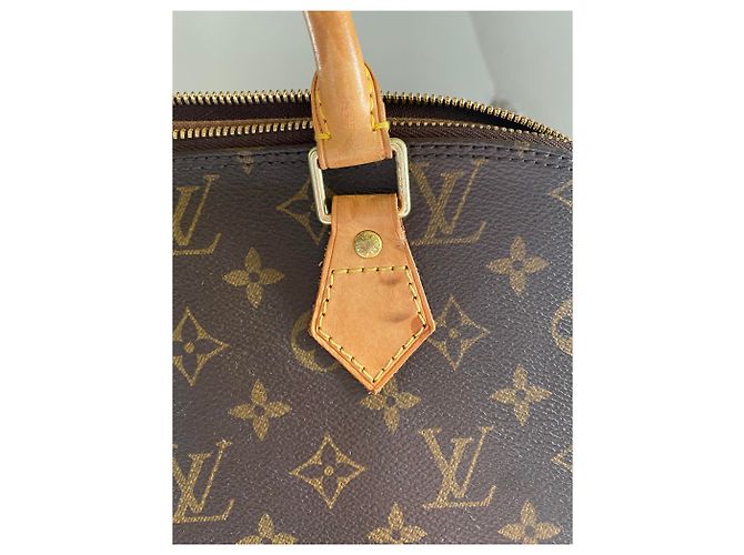 Borsa Louis Vuitton Alma MM Monogram Canvas Marrone - vista 2