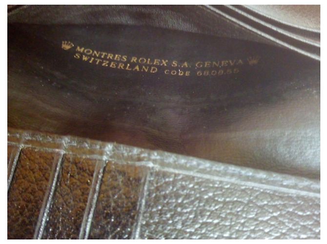 Rolex ORIGINAL BLACK LEATHER WALLET Code:  68.08.55 - Ansicht 11