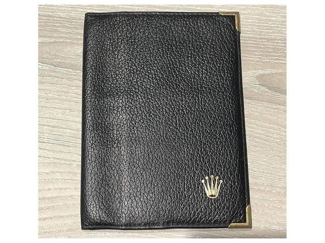Rolex ORIGINAL BLACK LEATHER WALLET Code:  68.08.55 - Ansicht 14